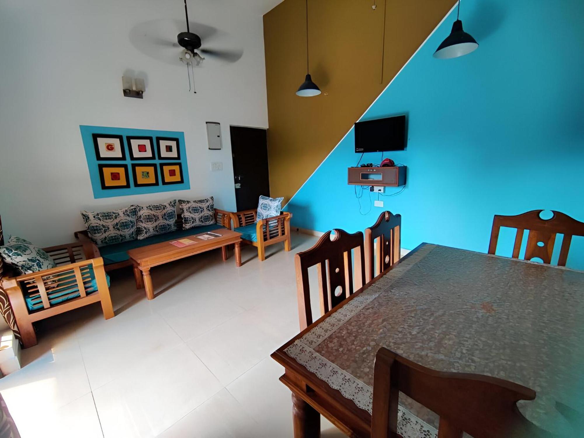 Ronne'S 2Bhk Lagoon Apartment -Calangute Extérieur photo
