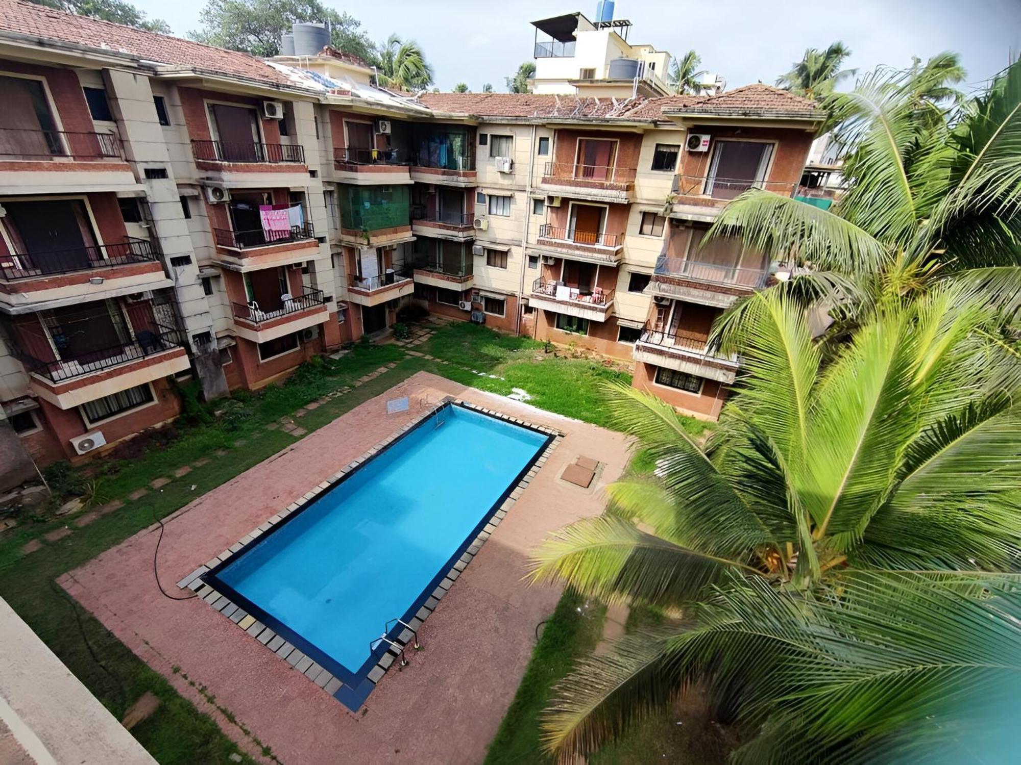 Ronne'S 2Bhk Lagoon Apartment -Calangute Extérieur photo